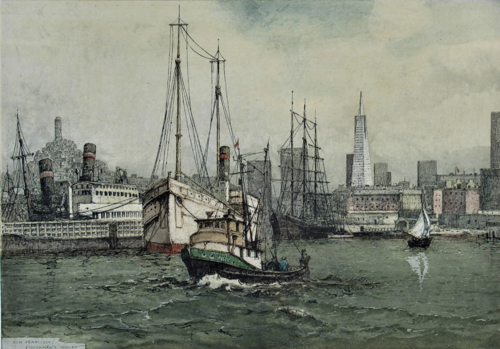 Josef Eidenberger, San Francisco, Fisherman's Wharf, Circa 1975 - 2