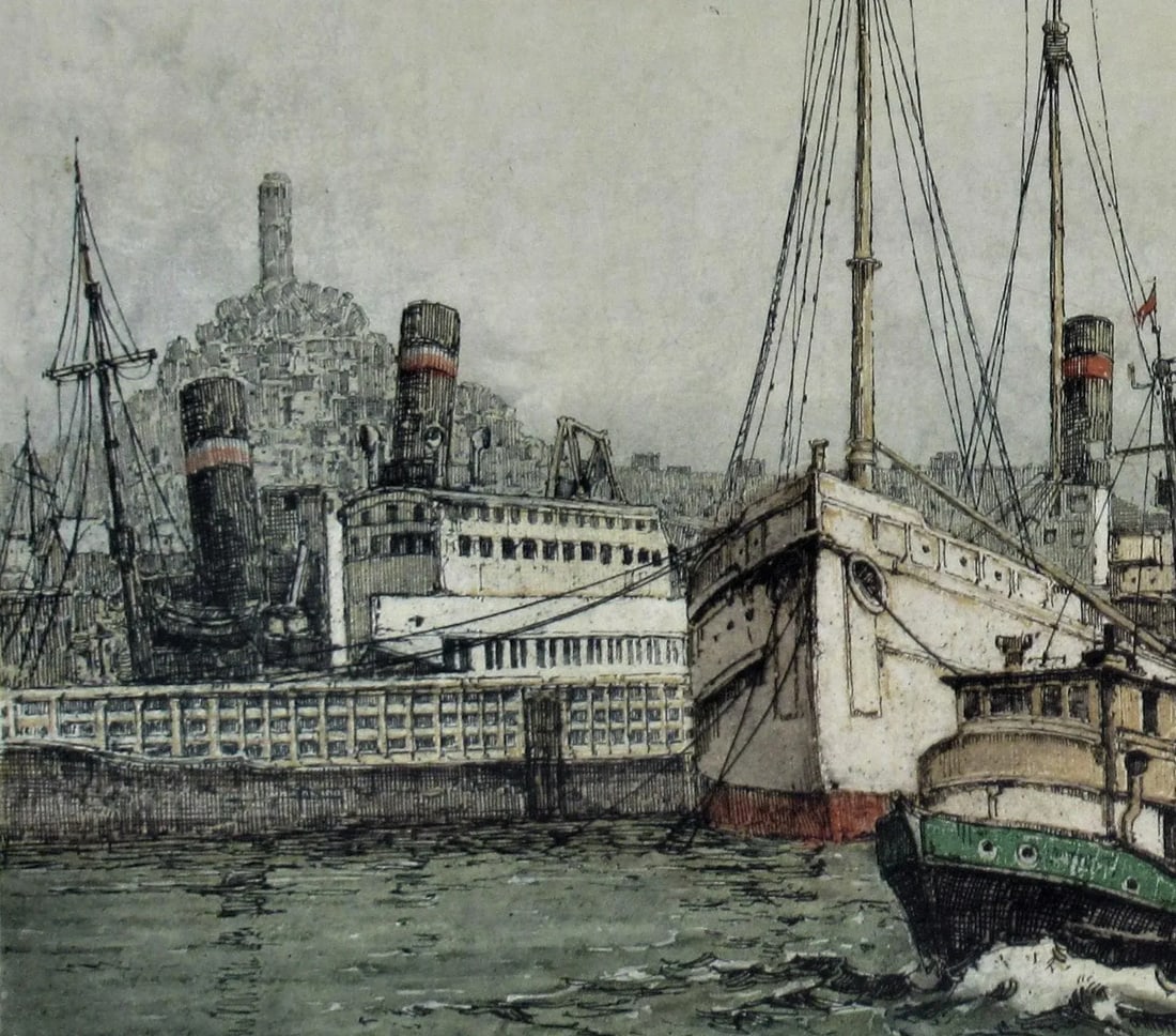 Josef Eidenberger, San Francisco, Fisherman's Wharf, Circa 1975 - 5