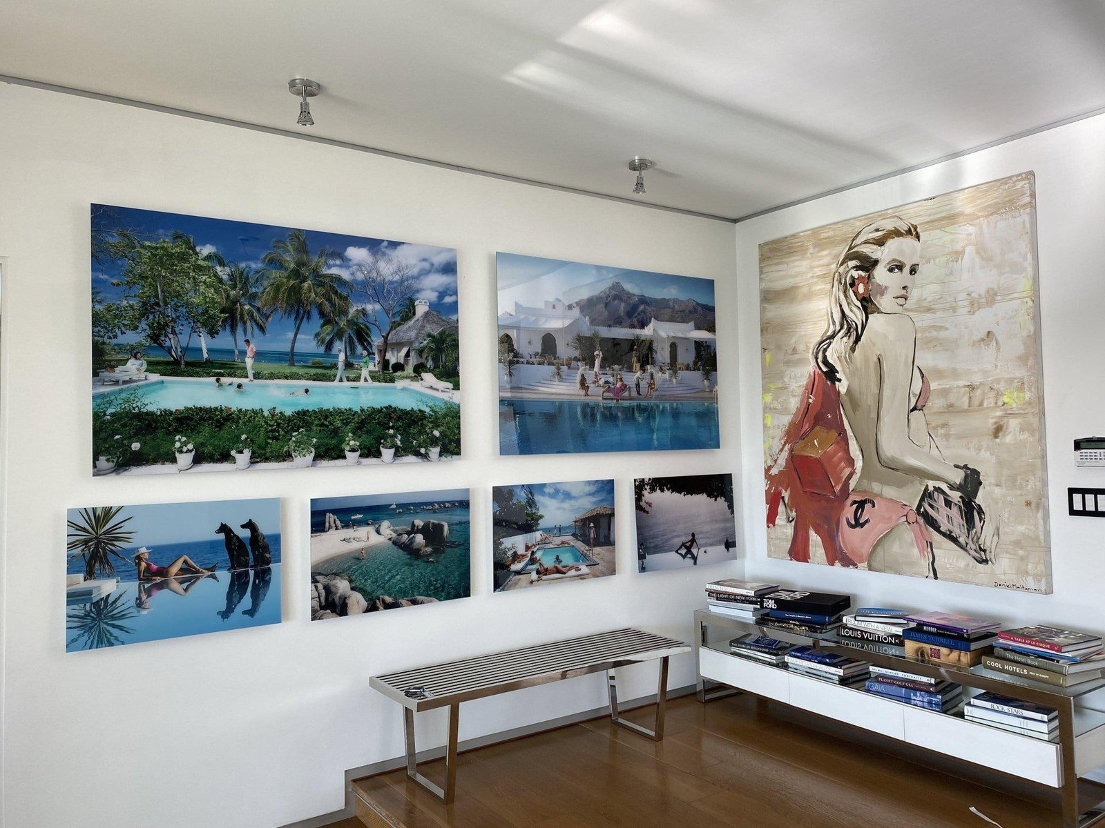 "Leonard Dalsemer" 40x60 Perspex Acrylic Print by Slim Aarons - 2