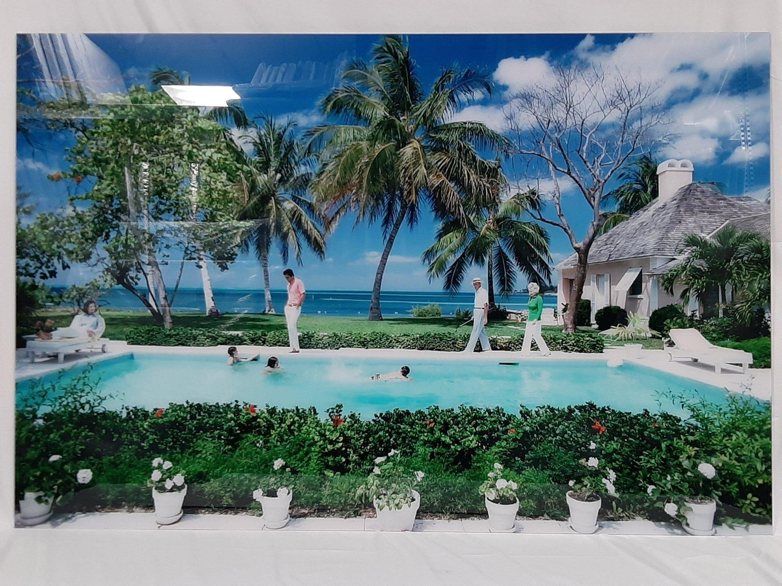 "Leonard Dalsemer" 40x60 Perspex Acrylic Print by Slim Aarons - 3
