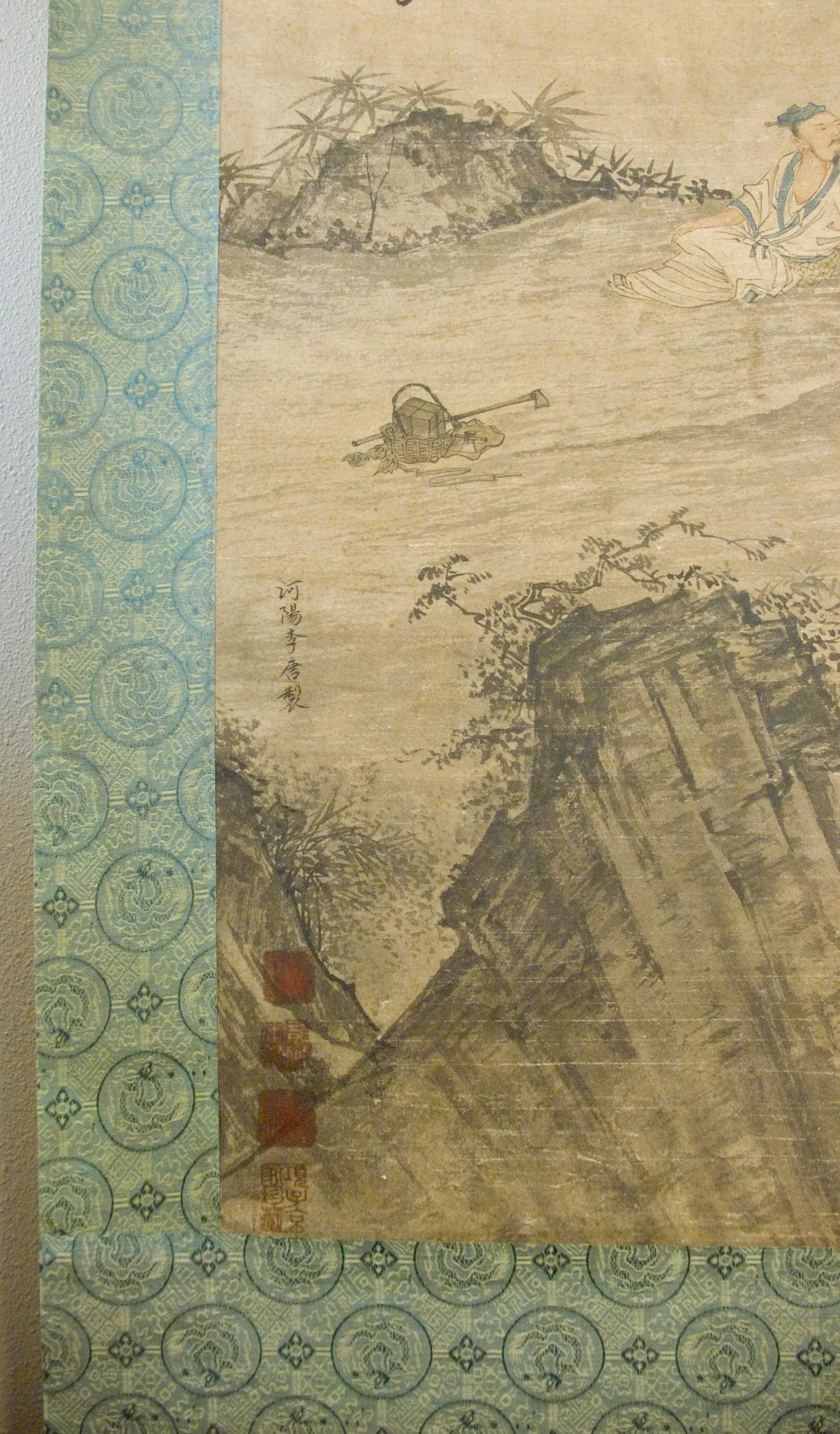 Early 20th Century Chinese Landscape Scroll - 7