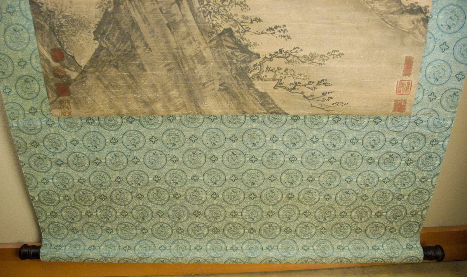 Early 20th Century Chinese Landscape Scroll - 9