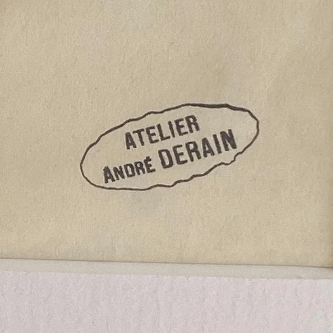 Early 20th Century Andre Derain Ink on Paper Drawing, Femme Nue Debout - 5