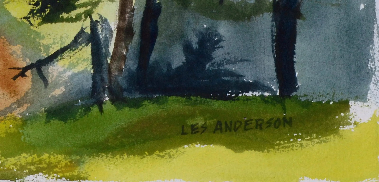 Cypress Point Sunrise / Pt. Lobos Seascape - Double Sided Watercolor by Les Anderson - 3