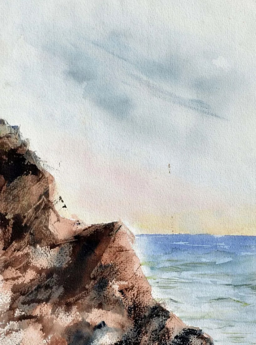 Vintage Landscape -- Big Sur Coast by Barbara Bailey-Porter - 2