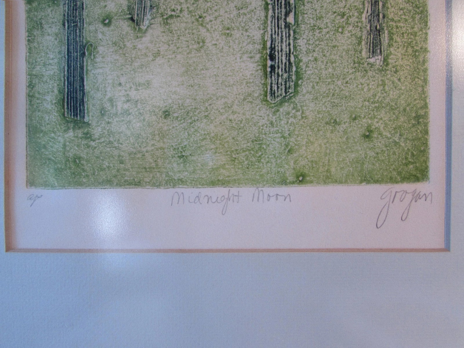 Original Forest Etching Circa 1970s - 3