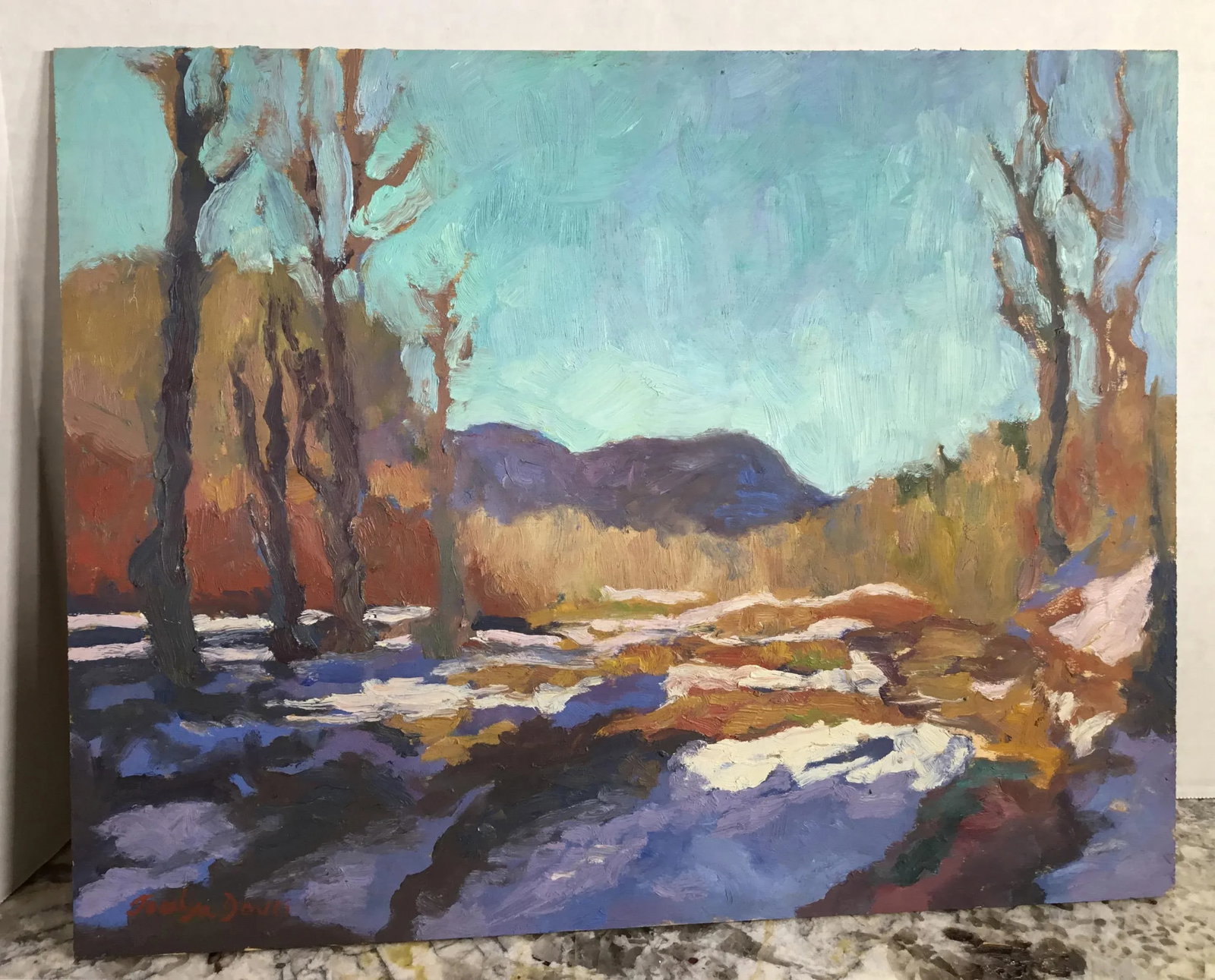 Jocelyn Davis Plein Air Painting - 2