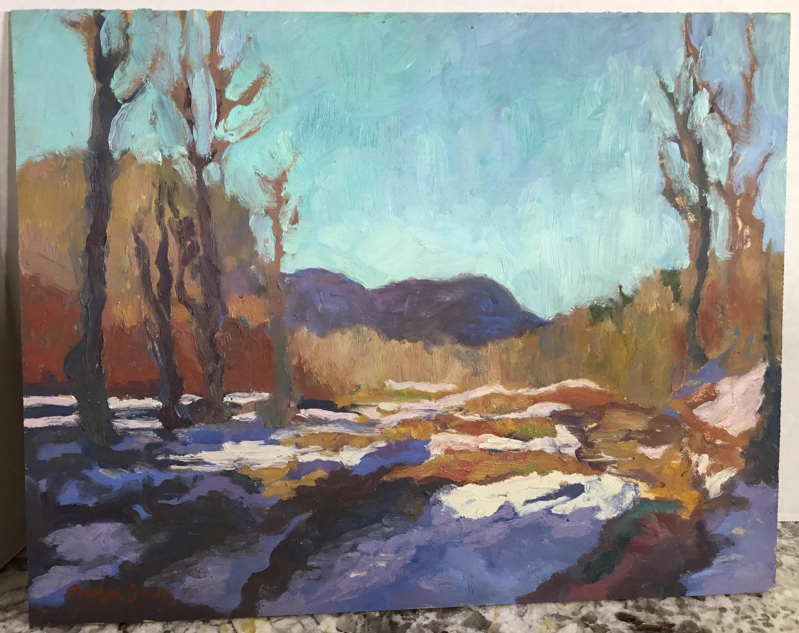 Jocelyn Davis Plein Air Painting - 3