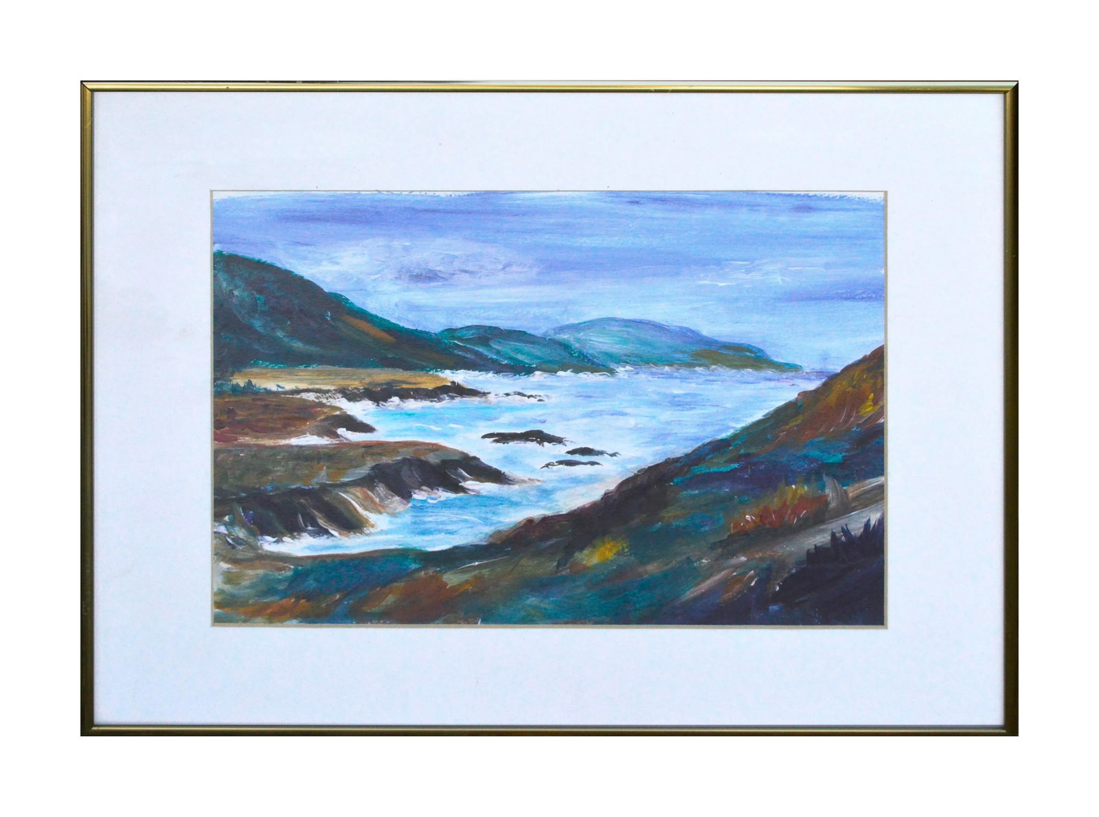 Vintage Big Sur Landscape -- Rocky Point - 5