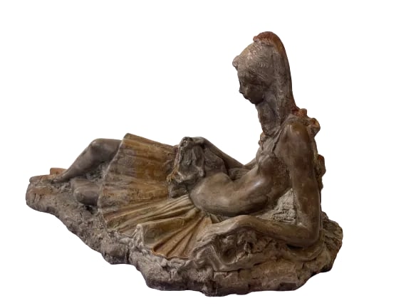 1970s Atilla Tivadar Sculpture, the Ballerina - 2