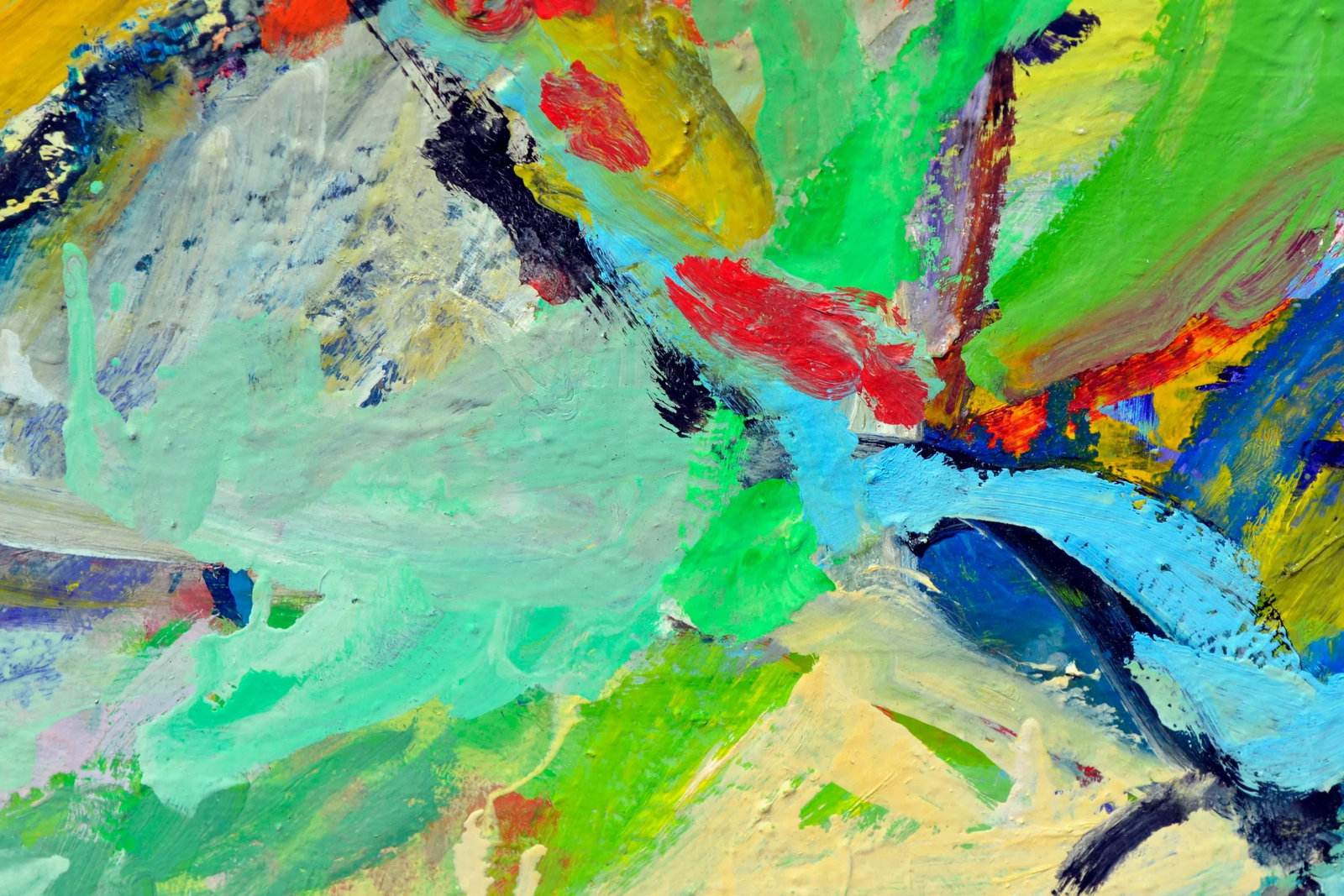 Bright Colorful Abstract Expressionist by Anthony Rappa - 4