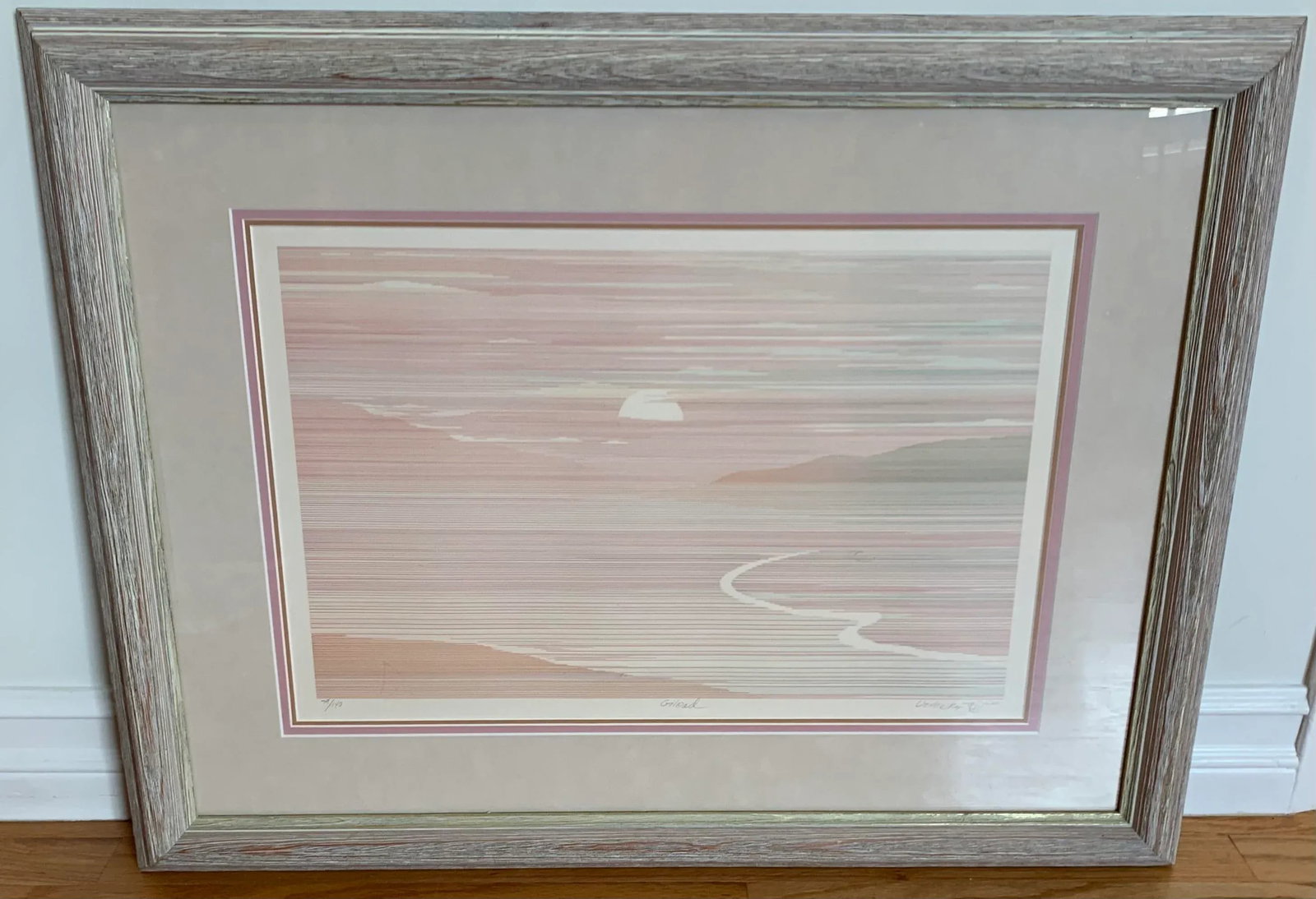 Vintage Framed Postmodern Print Numbered 79/140 "Gilead" by Marcus Uzilevsky - 10