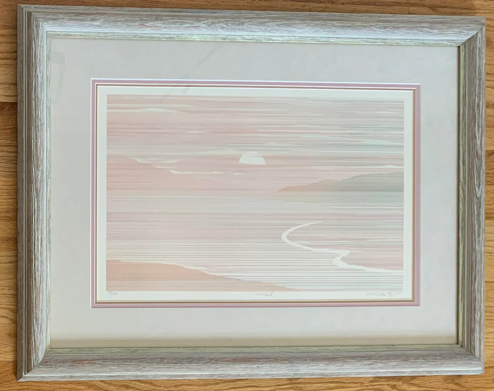 Vintage Framed Postmodern Print Numbered 79/140 "Gilead" by Marcus Uzilevsky - 13
