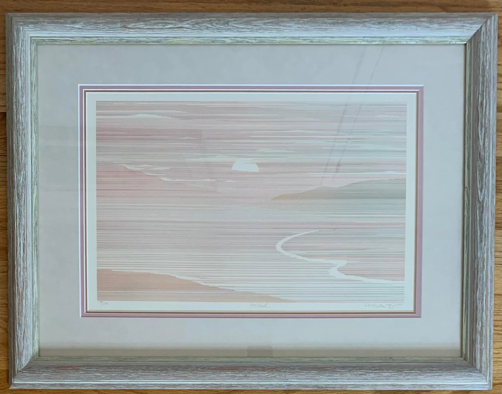Vintage Framed Postmodern Print Numbered 79/140 "Gilead" by Marcus Uzilevsky - 8