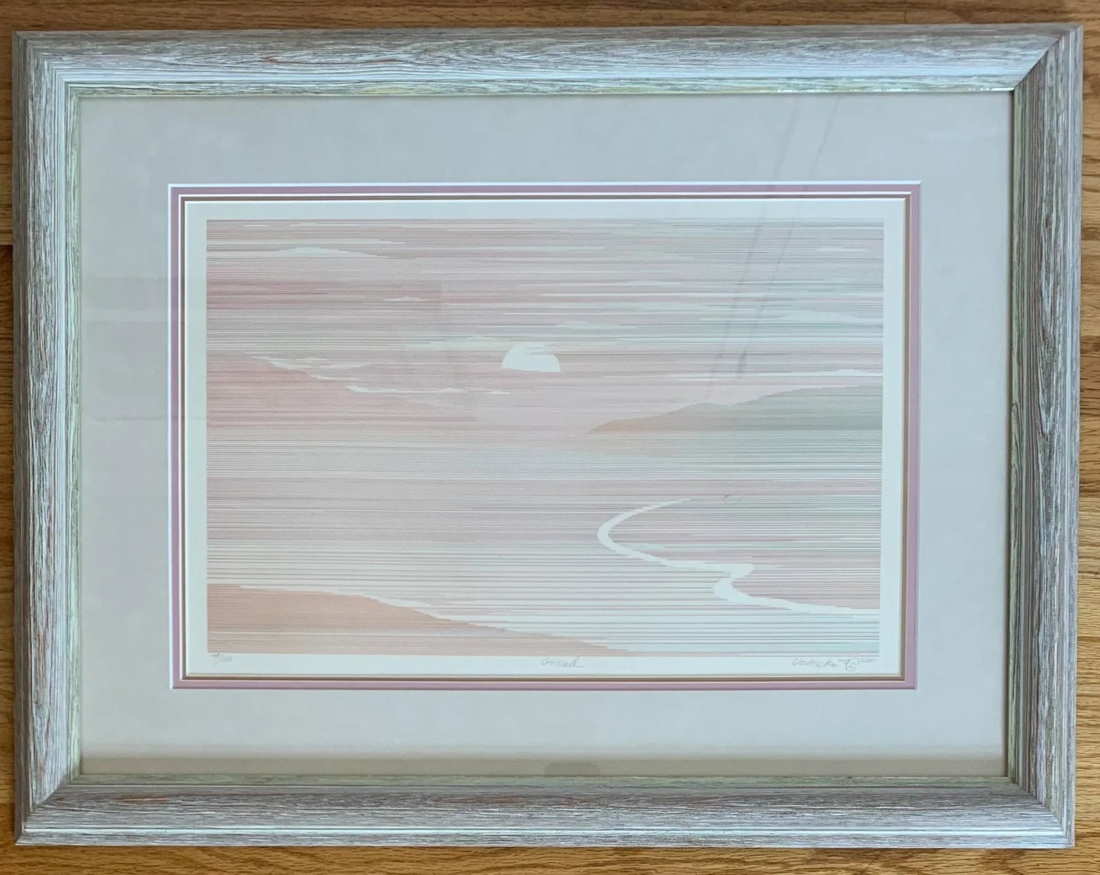 Vintage Framed Postmodern Print Numbered 79/140 "Gilead" by Marcus Uzilevsky - 9