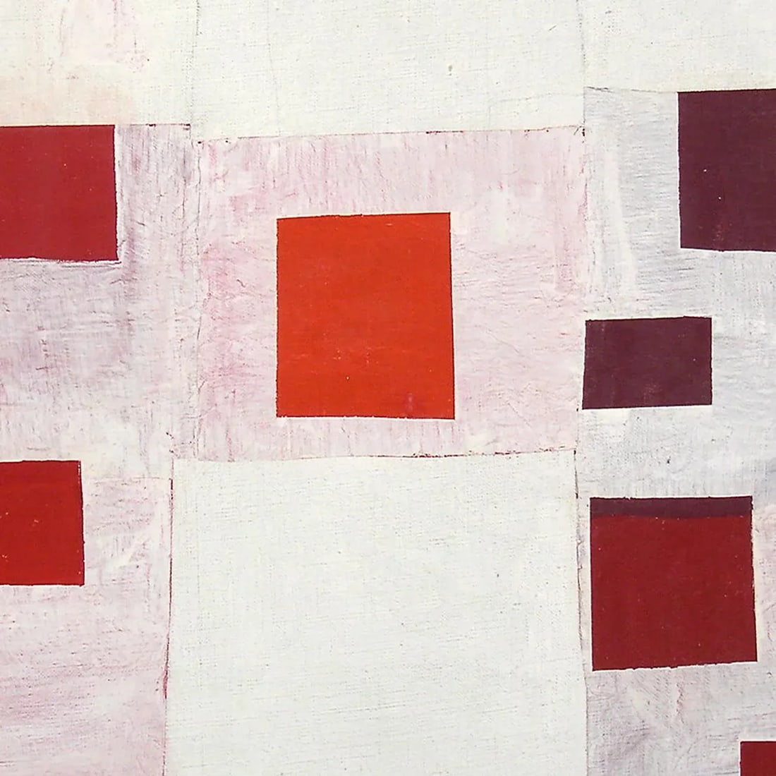 Contemporary Abstract Oil on Linen Painting "Then & Now" by Jean Feinberg - 3