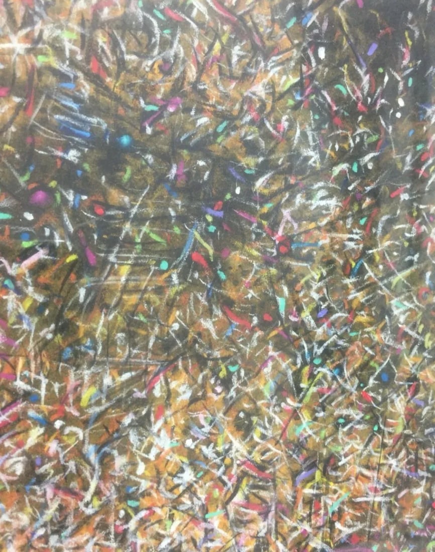 Mixed media abstract art by Avi Adler - 2