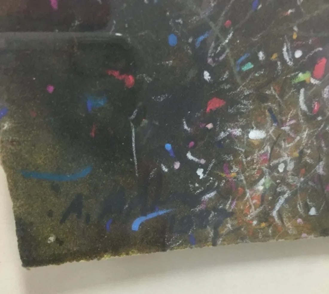Mixed media abstract art by Avi Adler - 4