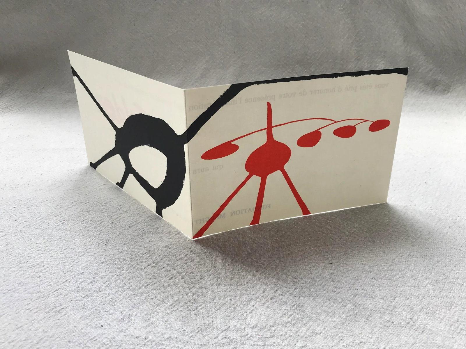 1969 Exhibition Opening Invitation ~ Alexander Calder, Fondation Maeght - 9