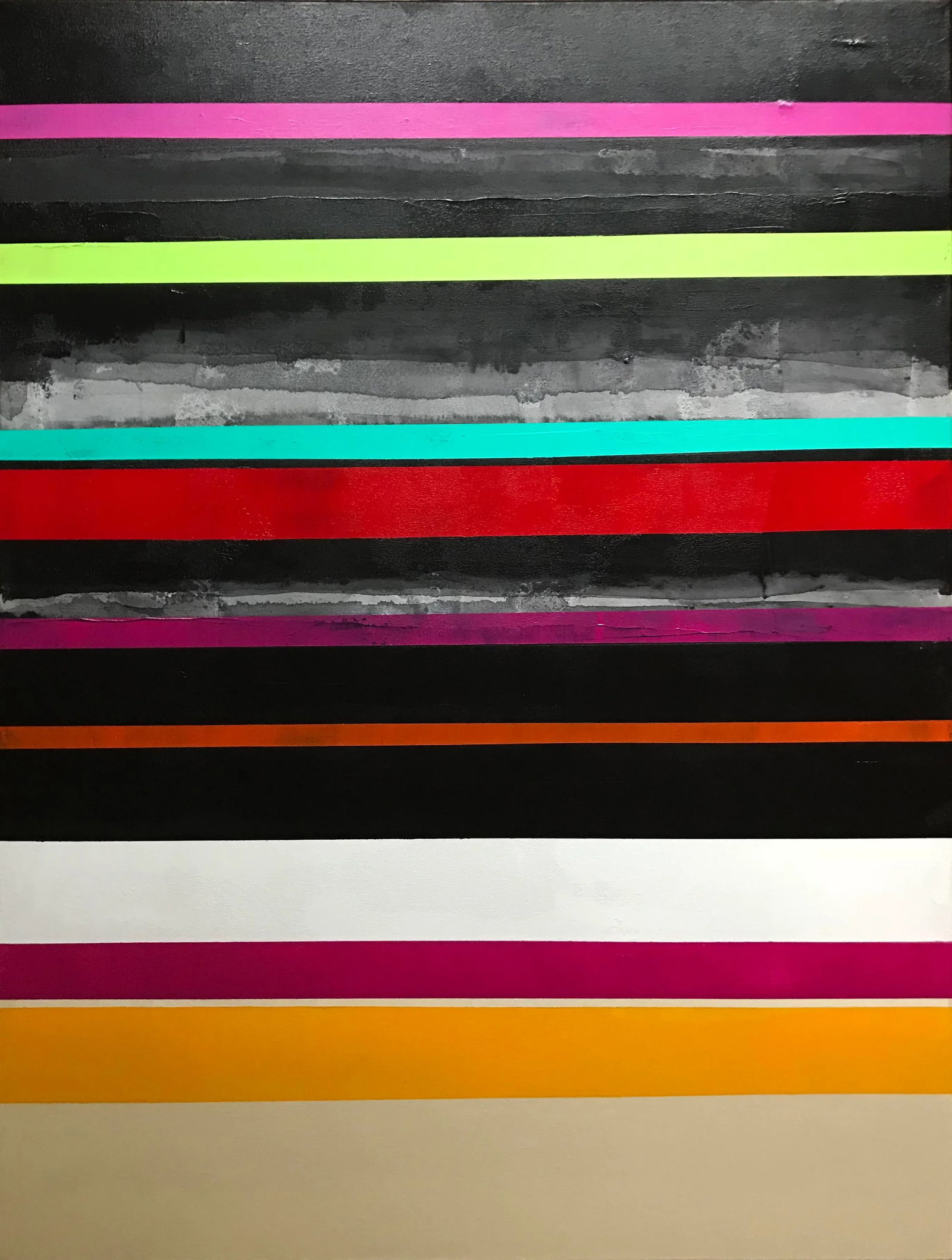 Contemporary "Abstract No. 37" Painting - 3