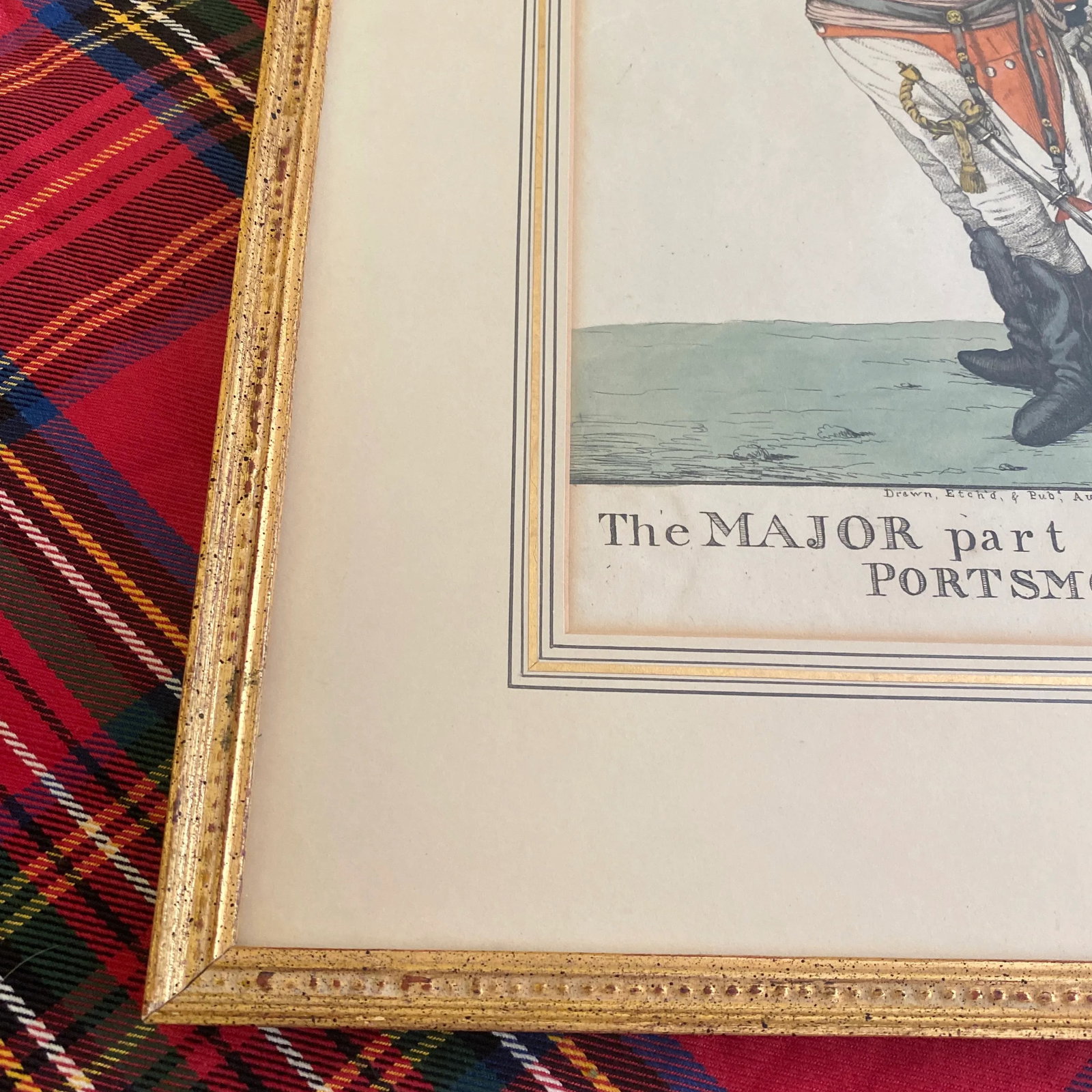 19th Century Robert Dighton Hand Colored Military Caricature 1807 - 2