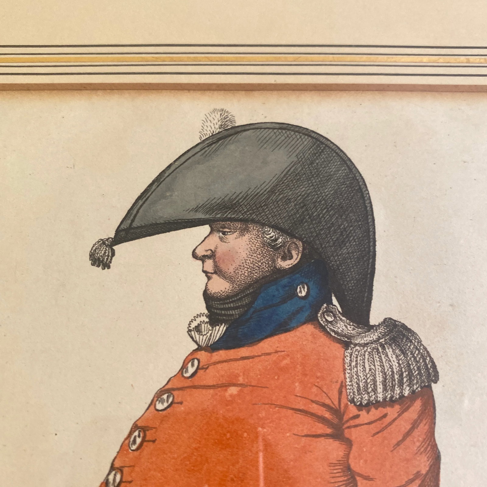 19th Century Robert Dighton Hand Colored Military Caricature 1807 - 6