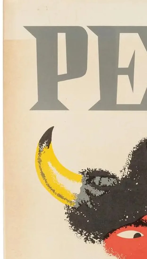 Peru / Braniff International Airways. 1960s. Offset Lithograph - 2