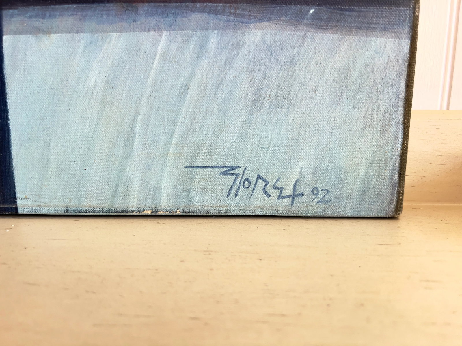 1992 Original Alberto Flores Series "Encuentro" Post-Modern Acrylic Painting - 3