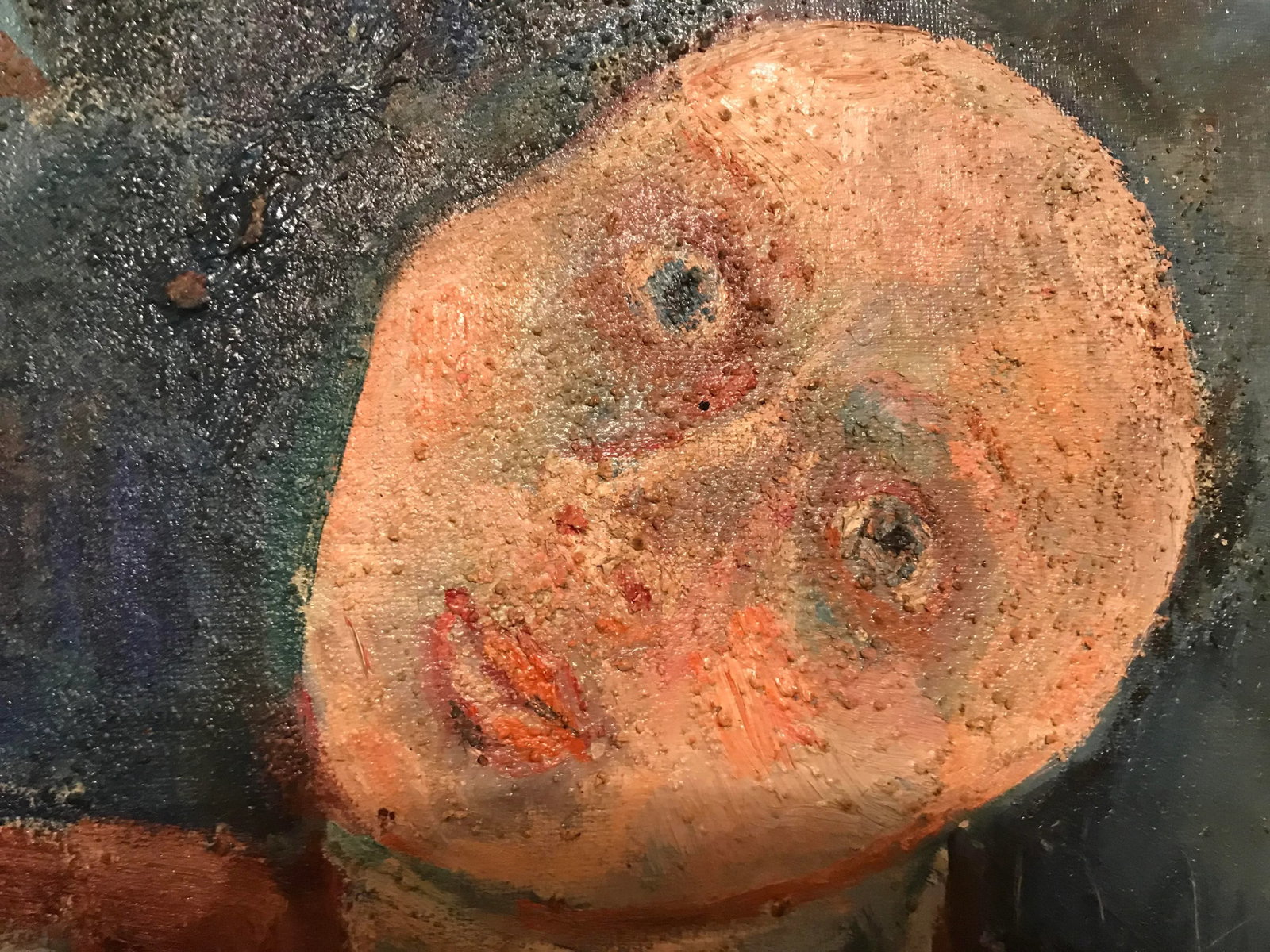 Still Life With Bottle and Head Painting - 4