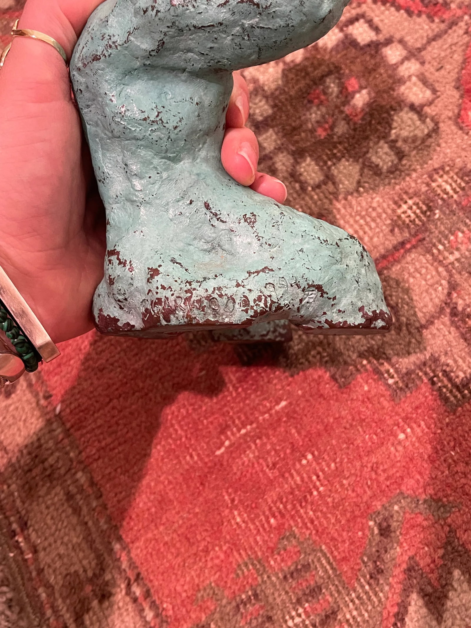 1990s Bronze Figure by Morgan Garwood - 5