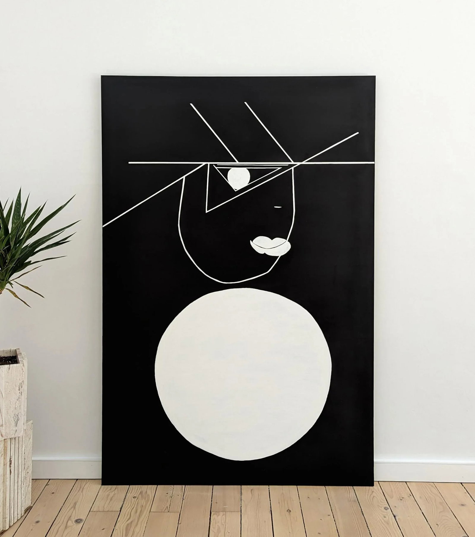 "Energy" Acrylic on Linen Canvas by Susan Yin - 2