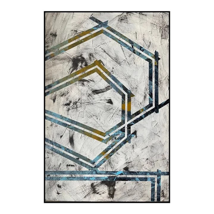 Modern Abstract Expressionist Original Artwork Chev (1 of 7)