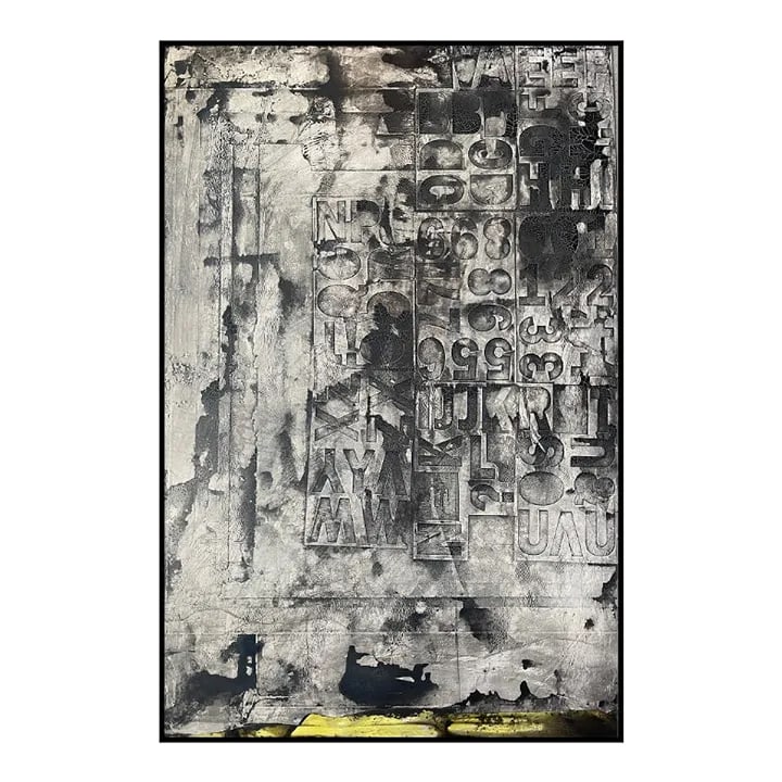 Modern Abstract Expressionist Original Artwork Pave (1 of 7)