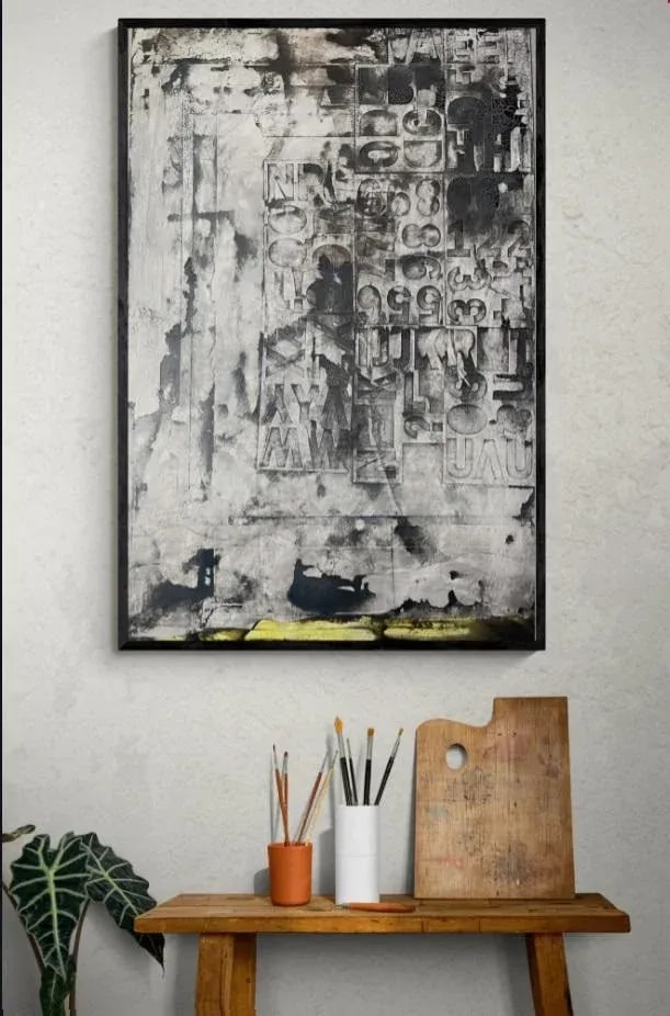 Modern Abstract Expressionist Original Artwork Pave - 3