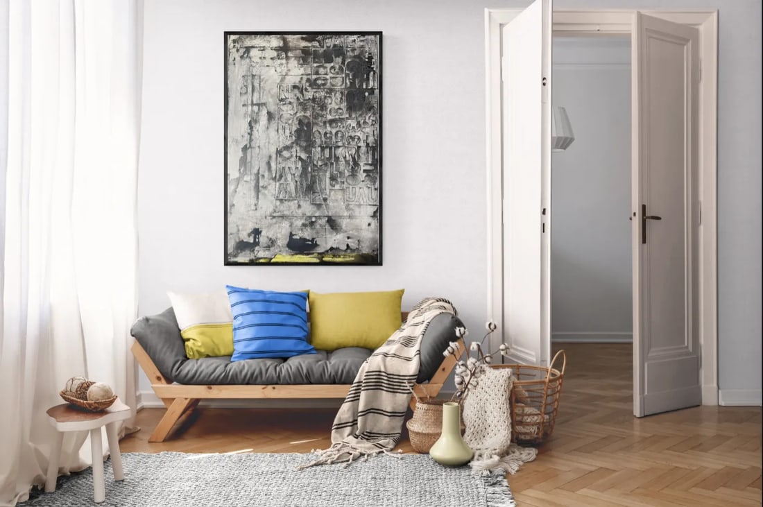 Modern Abstract Expressionist Original Artwork Pave - 6