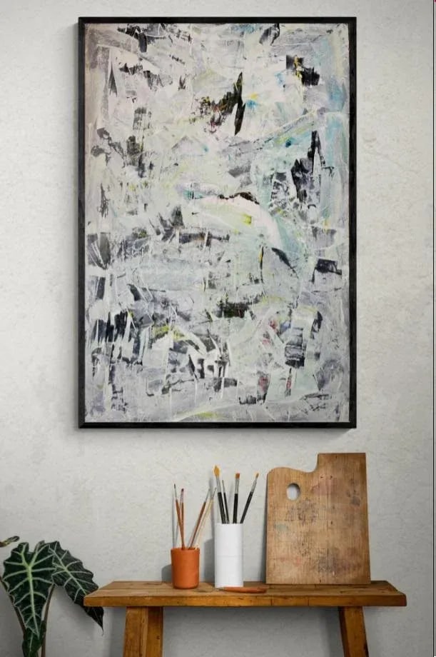 Modern Abstract Expressionist Original Artwork Aspen - 3