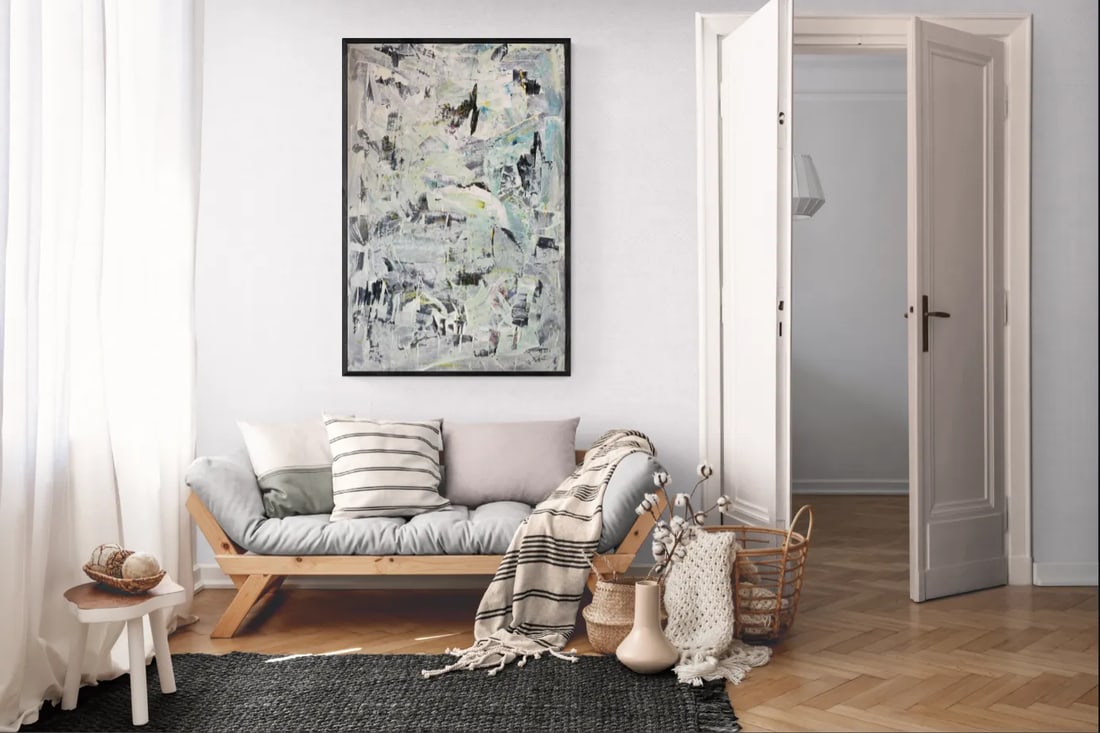 Modern Abstract Expressionist Original Artwork Aspen - 6