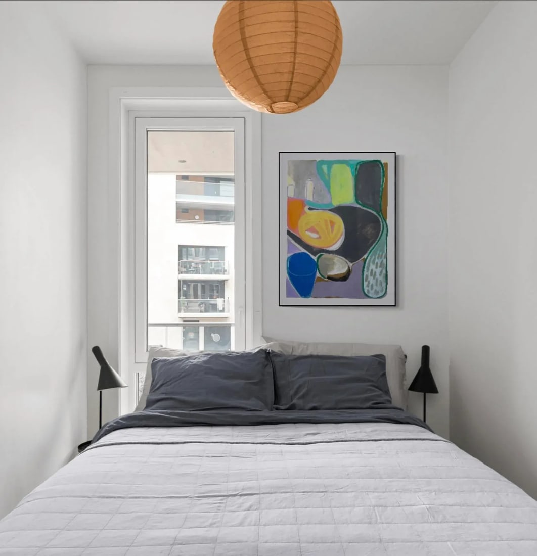 Contemporary Original Colorful Abstract Painting by Sarah Vaaler - 3