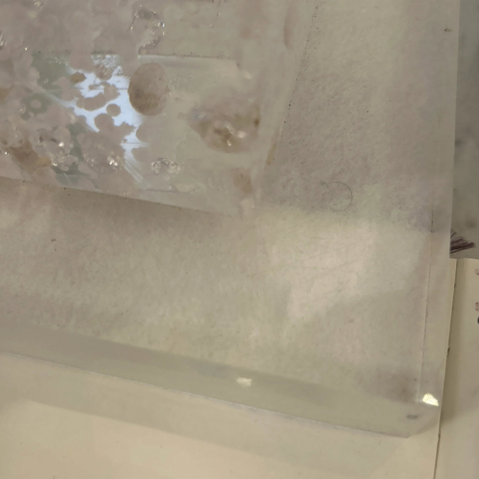Solid Lucite Block Sculpture - 8