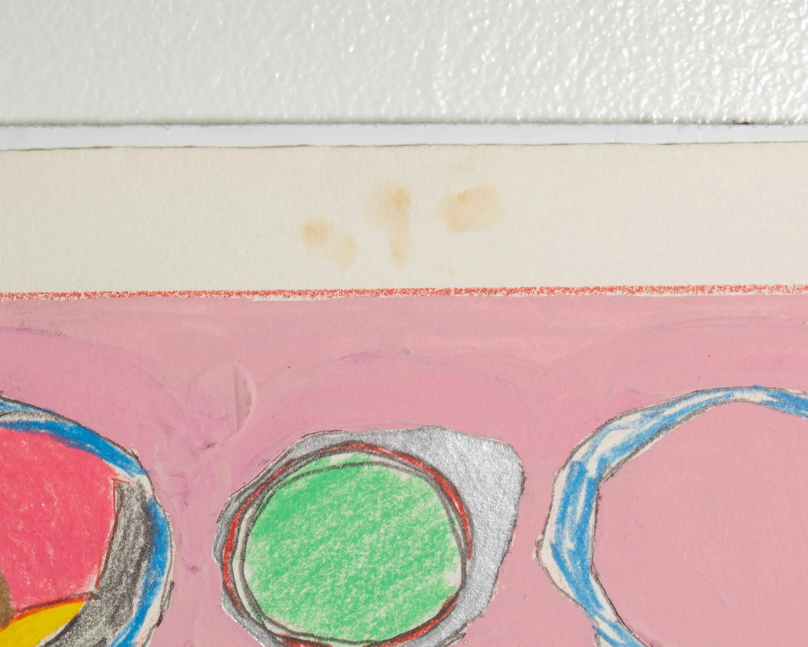 1981 Abstract Mixed Media Painting by Harry Hilson - 3
