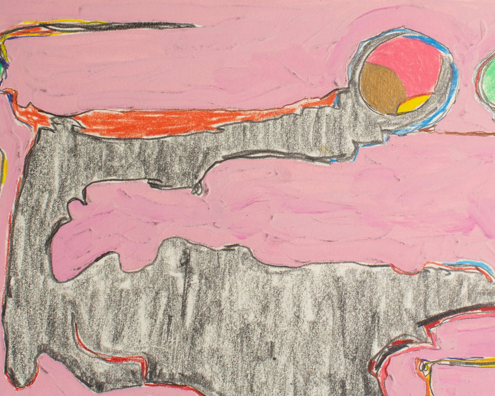 1981 Abstract Mixed Media Painting by Harry Hilson - 8