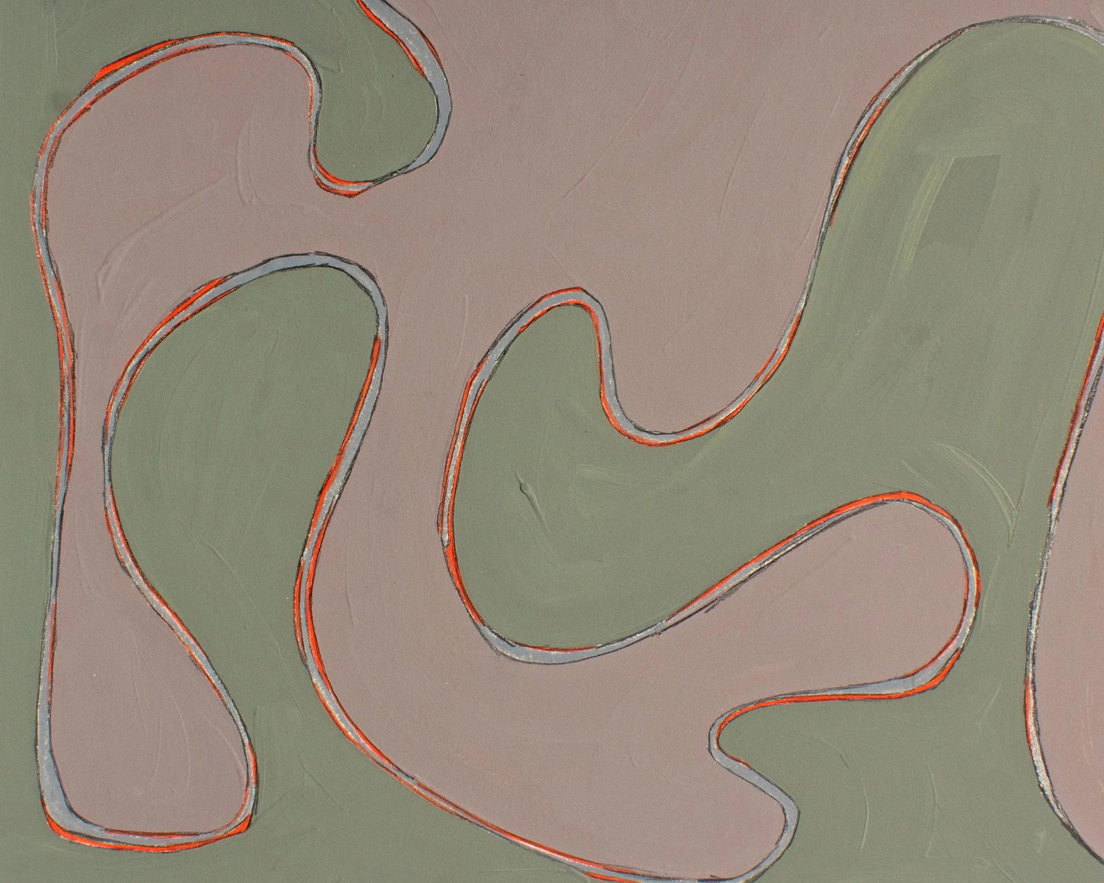 1982 Abstract Mixed Media Painting by Harry Hilson - 7