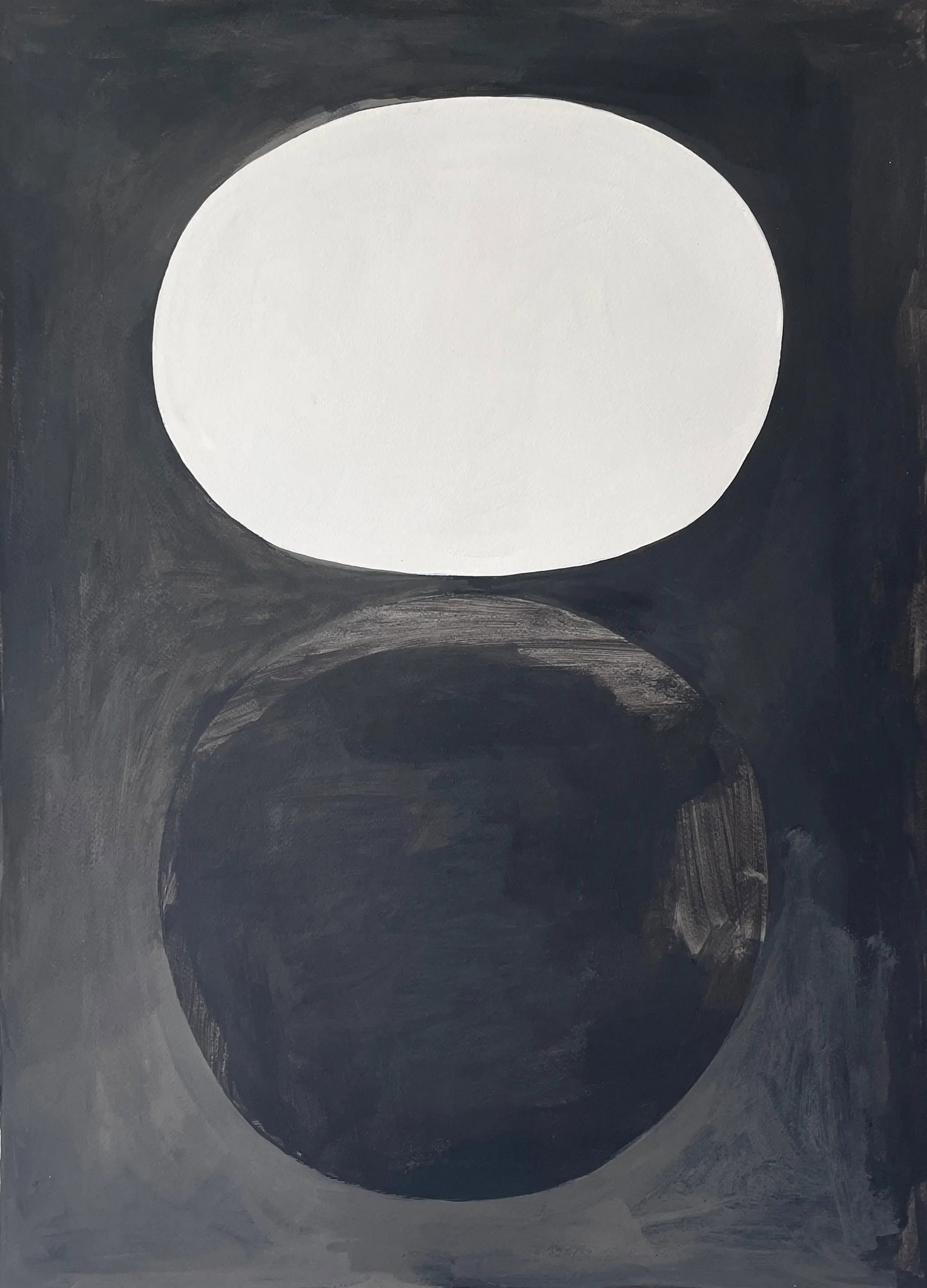 Moody Minimalist Painting by Sarah Vaaler