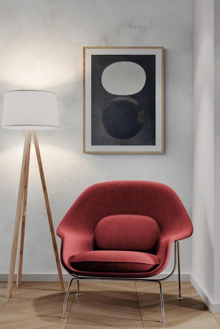 Moody Minimalist Painting by Sarah Vaaler - 3