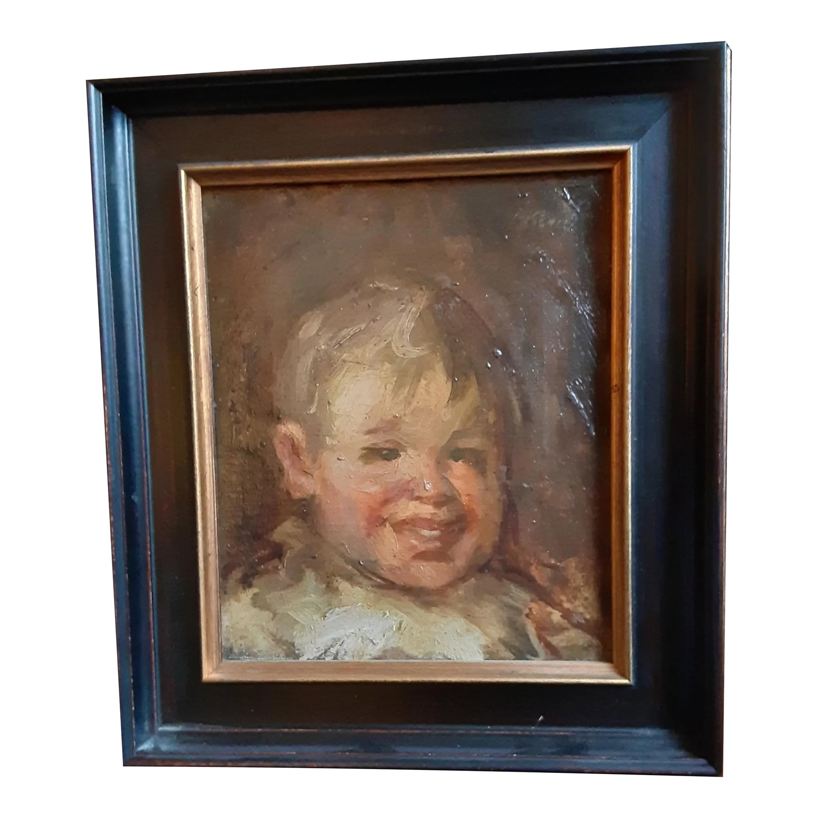 Leo Konig Portrait of Young Boy, Early 20th Century: Leo Konig (1871-1944) (aka Leo Konig and Leo Von Konig) was a German painter who studied with Franz Lippisch and Ernest Hanke among others in Berlin. He took part in both the Munich Succession and the