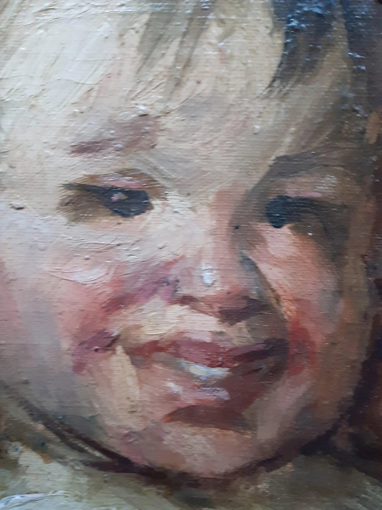 Leo Konig Portrait of Young Boy, Early 20th Century - 4