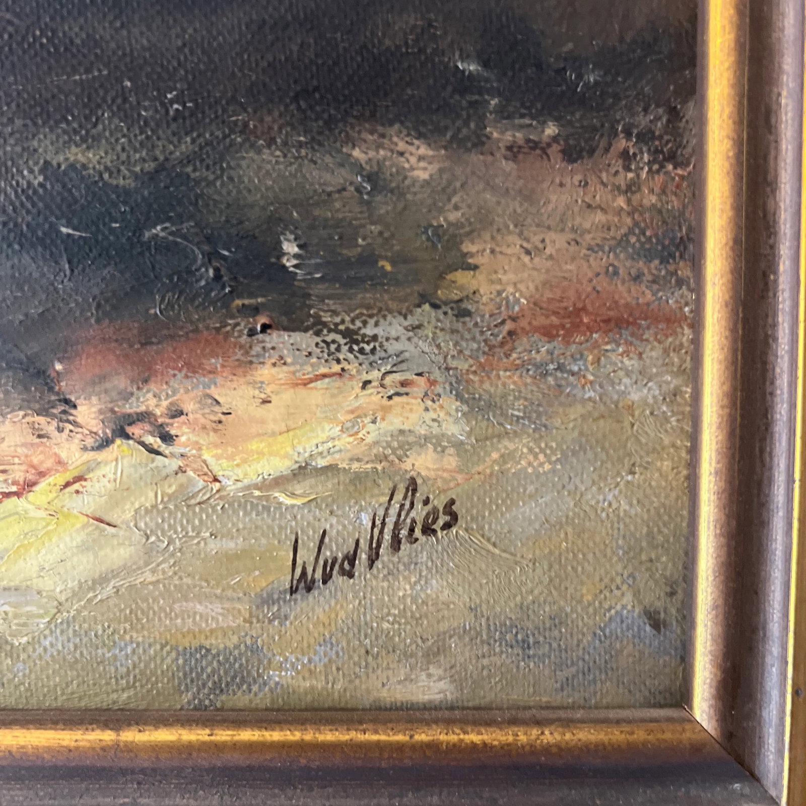 1960s Dutch School Portrait Oil Painting on Canvas, Framed - 3