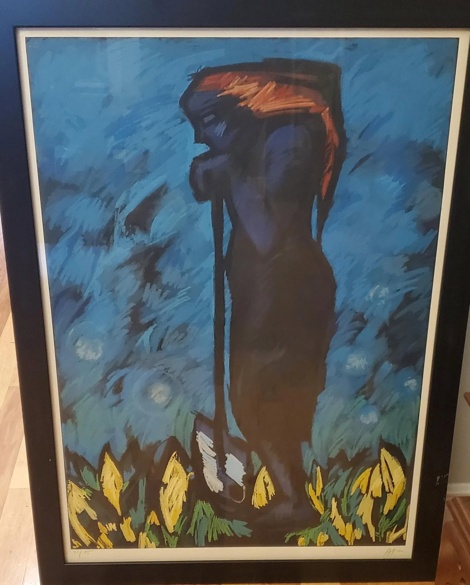 Anca Ionescu "Rest" Signed and Numbered Serigraph - 6