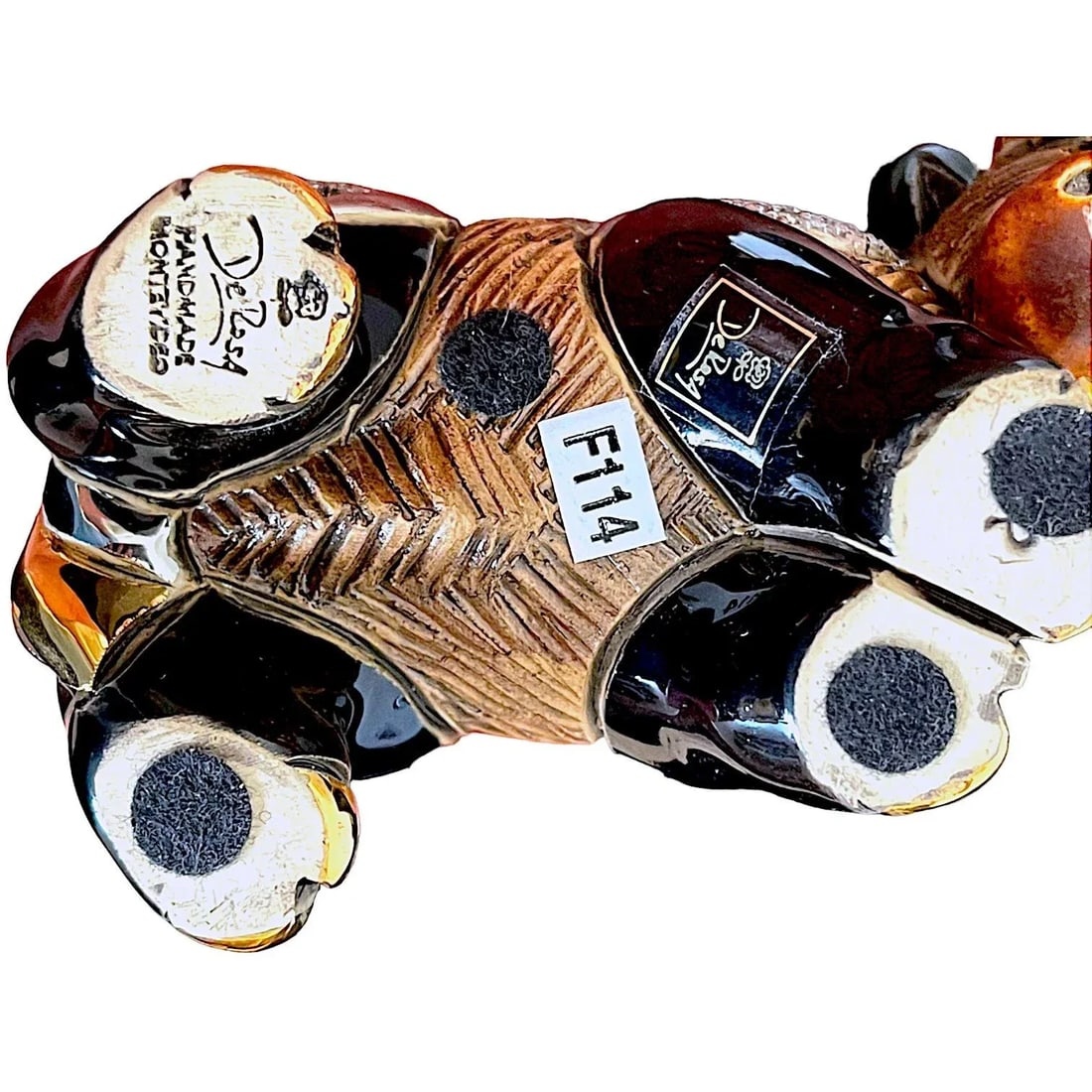 Trio Lot of of DeRosa Rinconada Collectible by Hand Sculptures From Uruguay 2007 -2014 - 12