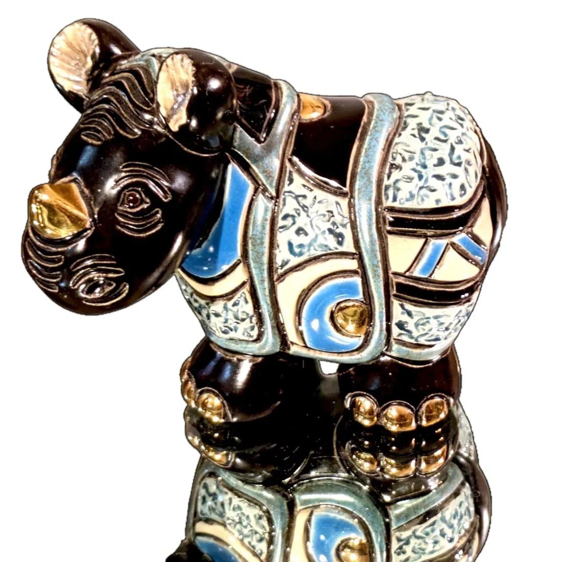 Trio Lot of of DeRosa Rinconada Collectible by Hand Sculptures From Uruguay 2007 -2014 - 3